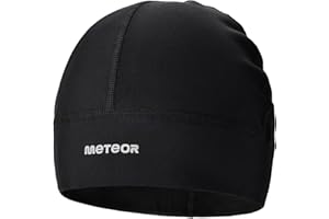 METEOR Gorro Correr Esquí Ciclismo para Hombre y Mujer Gorra Debajo del Casco - Gorro para jóvenes y Adultos - Talla única Unisex Gorros para Deportes de Invierno, Bici, Running Ghost