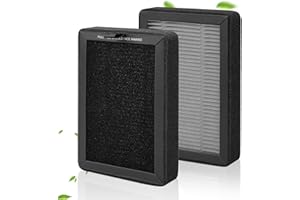 KIGNIOTE 2 Pack LV-H128 Replacement Filter for Levoit Air Purifier, Compatible with LV-H128 / LV-H13EU Air Purifier, 3-Stage H13 True HEPA Filtration System, Replace Part #LV-H128-RF&LV-13EU-RF