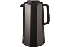 Zojirushi AH-EAE10BA - Jarra de vidrio al vacío, 1 L, color negro
