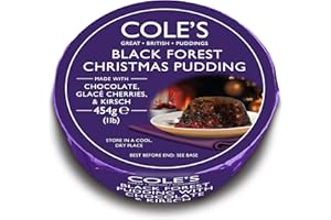 Cole's Black Forest Christmas Pudding 454g