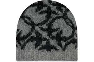 Pinko Camel Damska czapka z mieszanki alpaki, Czarne, rozmiar uniwersalny