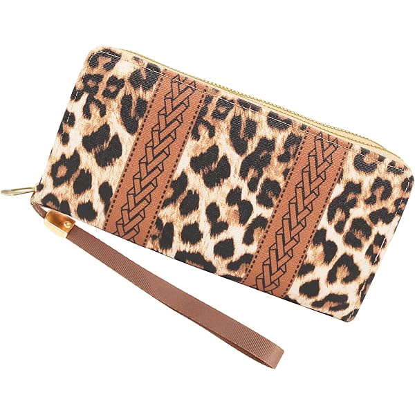 Portefeuille Léopard Femme - Petit Porte-cartes En PU, Fermeture Bouton-pression - Minimaliste, Pour Voyage - 9