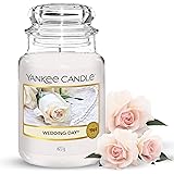 Yankee Candle Candela profumata in giara grande | Giorno del matrimonio | Durata Fino a 150 Ore