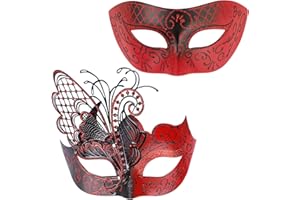 Coddsmz Couples Butterfly Mask Masquerade Venetian Halloween Party Evening Prom Ball Mask Bar Costumes Accessory