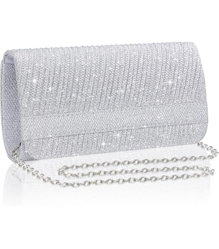 Manici A Catena Per Borsa In Argento - Tracolla Regolabile Per Borse In EVA E Tote - Foto 5