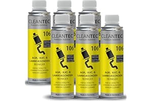 ‎CMS CLEANTEC GMBH CleanTEC 106 Innovativer Oxicat, Kat, Lambdasonden, Katalysator, AGR Ventil, EGR, Turbo Reiniger Additiv 300ml für Diesel und Benzin Fahrzeuge geeignet (6)