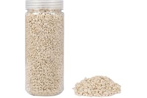 HEKU 30332-02: gránulos Decorativos Color Crema, 750 g, en Bote resellable