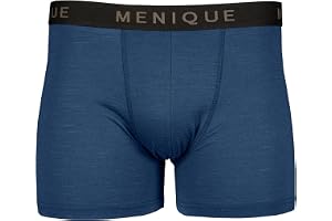 menique Merinoull underkläder boxershorts för män baslager för män boxershorts mjuka andningsbara luktfria underkläder för mä