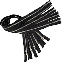 ANPURZII Lot De 3 Fermetures éclair Séparables En Plastique