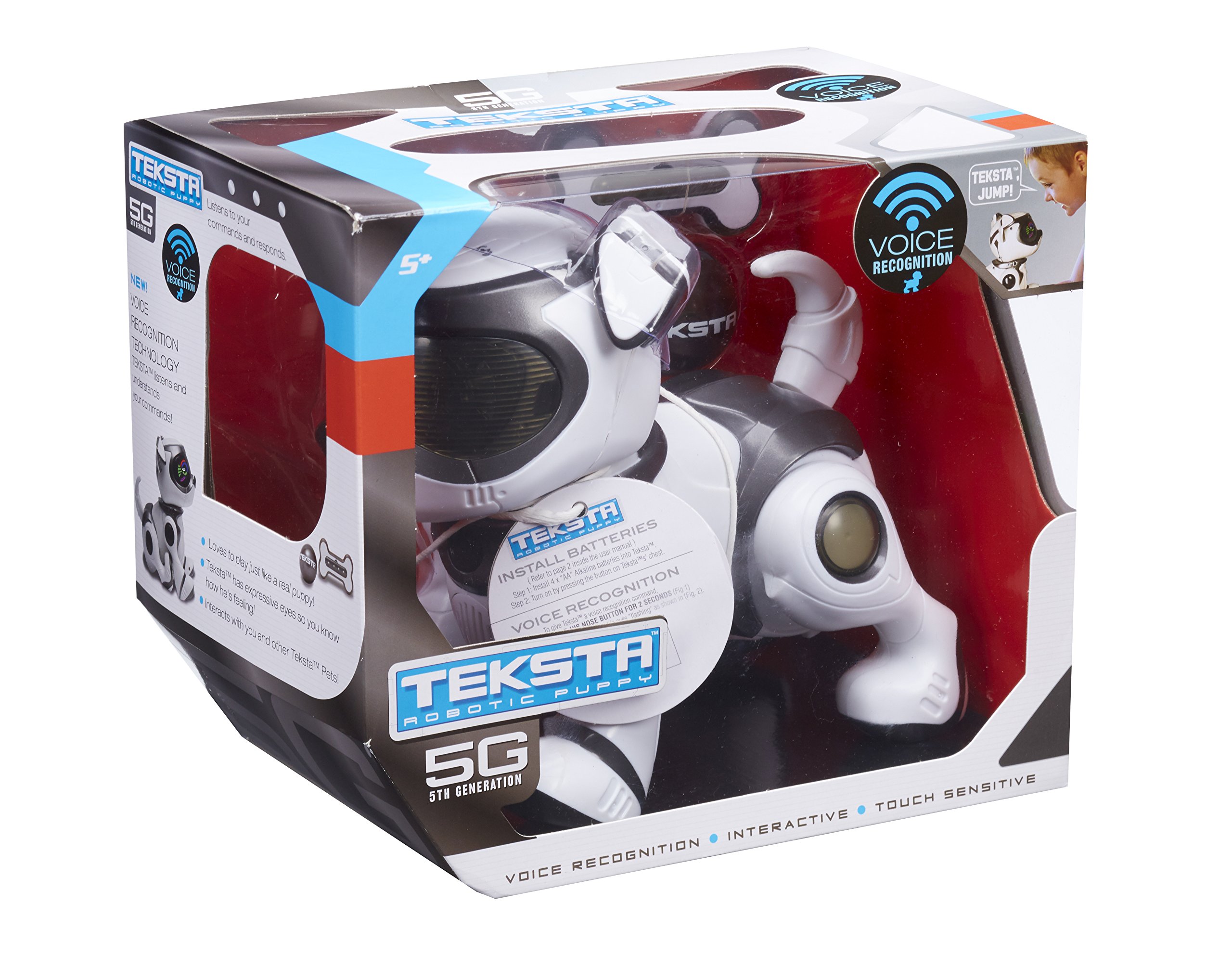 teksta voice recognition puppy electronic pet