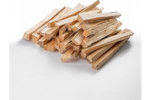 Blumixx Anfeuerholz – 19 kg trockenes Anzündholz – Feuerholz- sofort einsatzbereites Ofenholz für Kamin & Lagerfeuer – Premium Qualität – Seitenlänge ca. 19 cm
