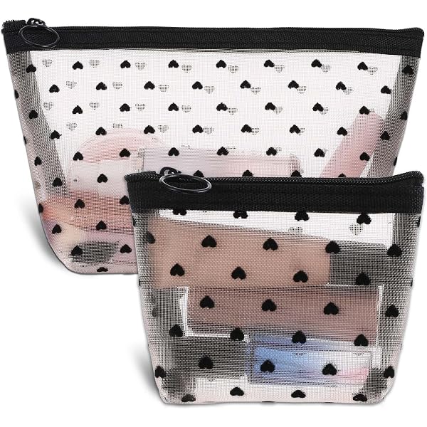 Jexine Mini-Netztaschen Mit Reißverschluss – 96 Stück, 12 Farben, Je 10,2 X 12,7 Cm, Aus Nylon