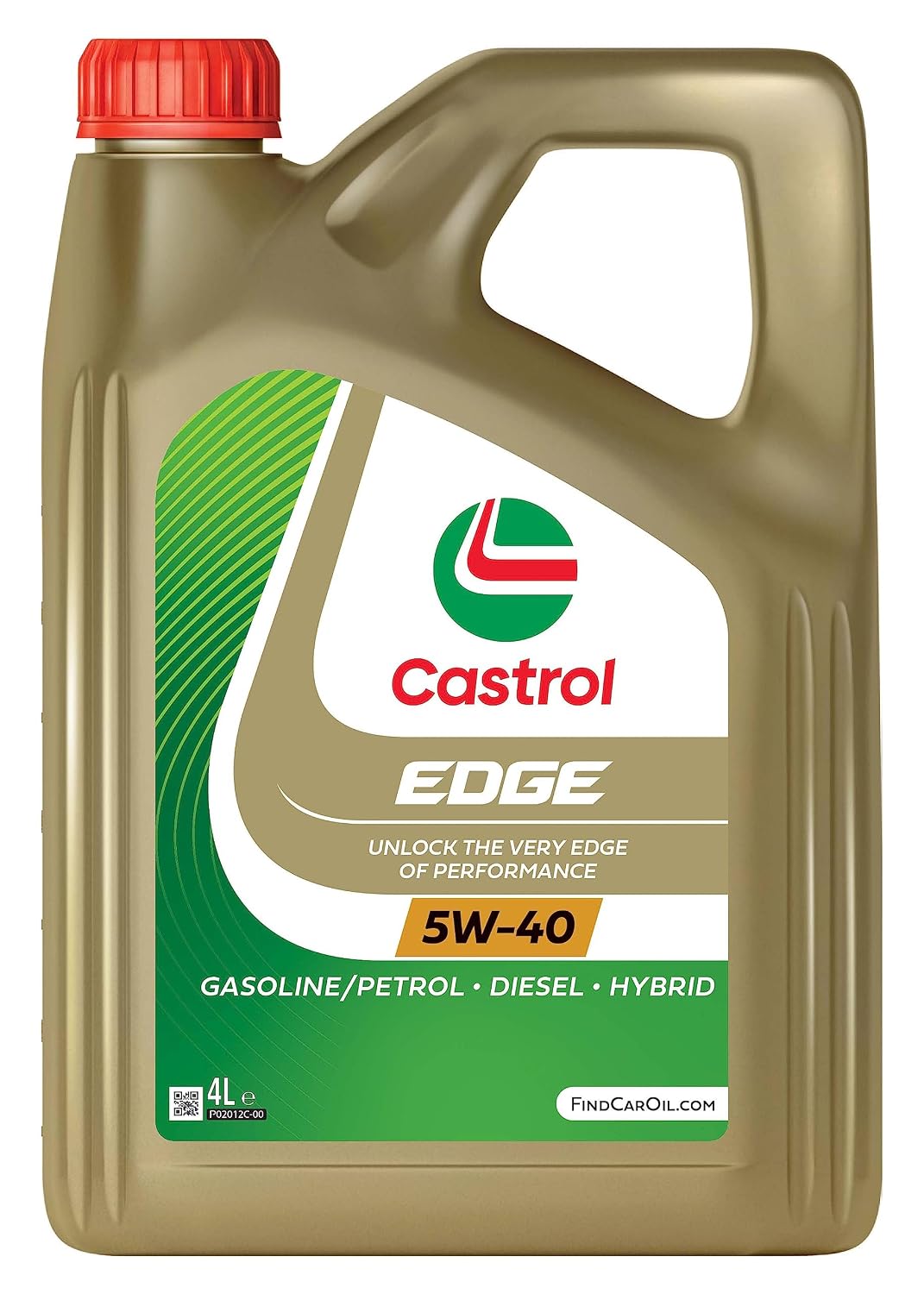 Castrol EDGE 5W-40 Geavanceerde Volsynthetische Motorolie, 4L
