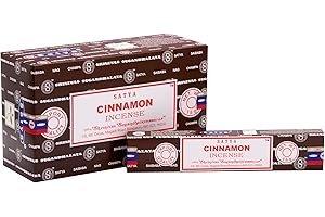 ETHNICITI Satya Nag Champa - Varillas de incienso (canela, 15 g, 1 paquete)