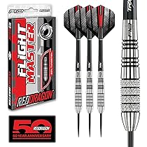 Freccette Professionali RED DRAGON Pegasus - Tungsteno Con Punte Acciaio, 21-30g