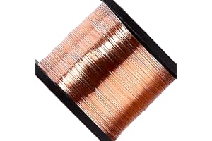 Enameled Wire,Asixx 5 pcs 0.1mm Enameled Wire Copper Winding Wire Enamelled Repair Wire Length 15m, enough for home or shop use,5 x Enameled Wires