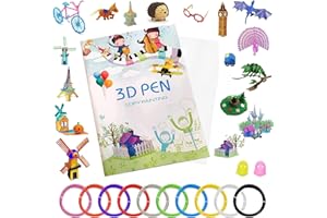 OHSN Carta Da Disegno Per Stampante Penna 3d Bambini Professionale Adulti Kit Penna 3 Dimensionale Bambini 3d Carta Modelli Penna 3d Pittura Graffiti Modello Di Stampa Per Bambini Regalo