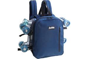JajaHoho Roller skates bags for Women Men, Multi-functional Sports Backpack for Rollerskates, Ice skates, Inline skates