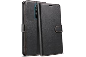 Bxithnr Funda para Xiaomi Redmi Note 8 Pro con [Bloqueo RFID] Funda Piel Note 8 Pro Tipo Libro Wallet, Ranura para Tarjetas, Magnético, Soporte Plegable, Carcasa Case para Redmi Note 8 Pro, Negro