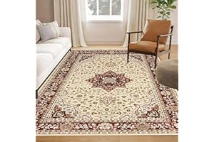 Shop Direct 24 Traditional Rome Runner Rug – Washable Non-slip Long Carpet Runner Rugs for Hallway, Kitchen, Living Room, Corridor, Entryway and Door Entrances(80 X 300cm,Beige)