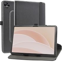 Schutzhülle Für DOOGEE U11 11-Zoll Tablet – Slim PU Leder Mit Standfunktion, Schwarz