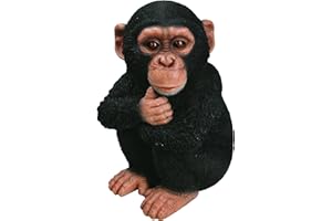 Vivid Arts XRL-CHM2-F Bébé Chimpanzé Ornement en Résine