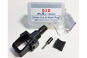 D.I.D Attrezzo smontacatena e da ribaditura KM500, per chiusure a rivetti cavi (520/525/530/532), DID, RK, AFAM 0955000
