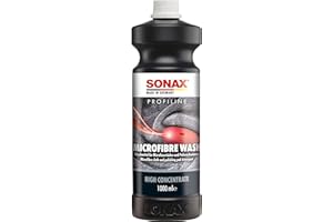 ‎SONAX SONAX PROFILINE Microfibre Wash (1 Liter) spezielles Flüssigwaschmittel für Microfasertücher und Polierscheiben | Art-Nr. 04523000