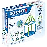 Geomag Classic - 25 Pieces- Magnetic Construction for Children - Green Collection - 100 Percent Recycled Plastic Educational 