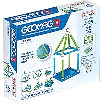 Geomag, Glow Recycled, Jeu de Constructions Magnétiques Phosphoresc