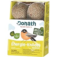 Donath Energie-Knödel Insekten, im Bio-Netz - Meisenknödel im Bio-Netz - 100g je Knödel - der Feinschmecker-Knödel…