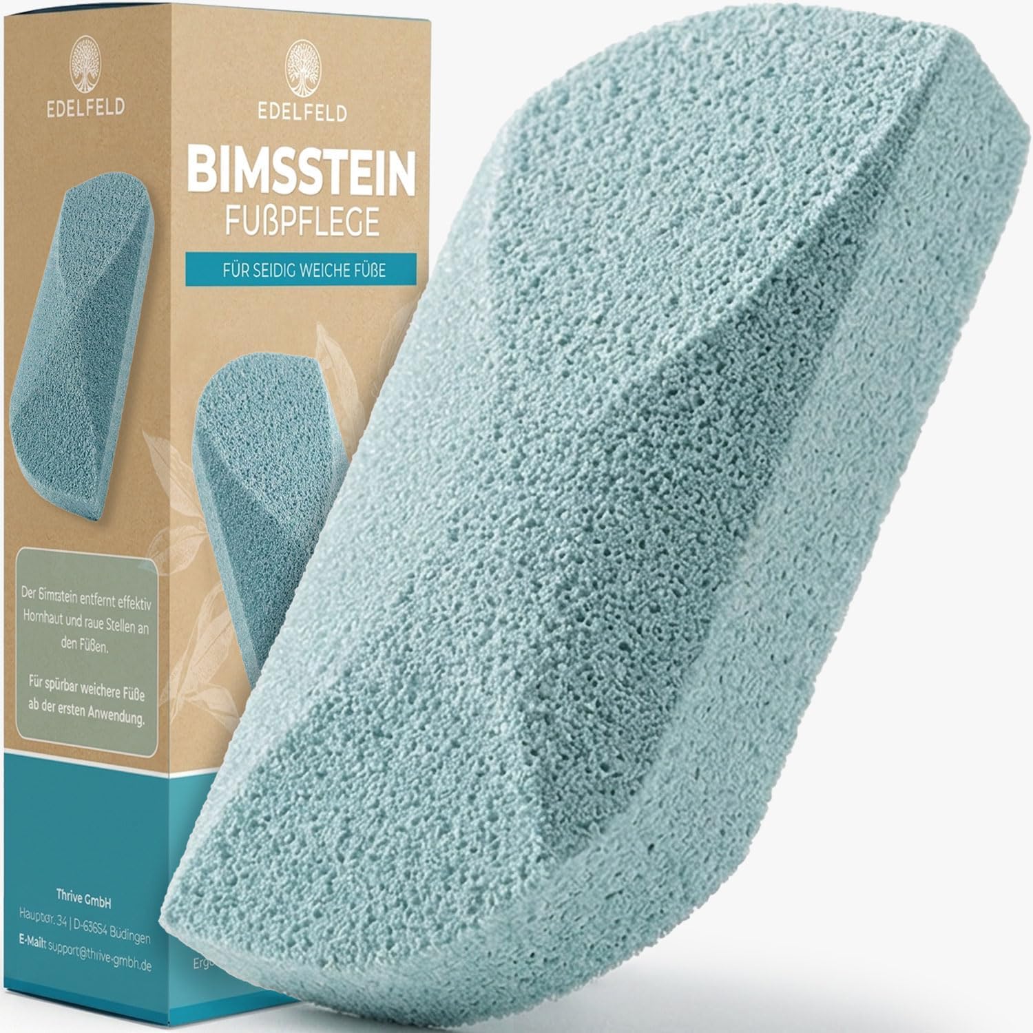 Technische Daten & Spezifikationen : Antibakterieller Bimsschwamm Bimsstein Fu pfl