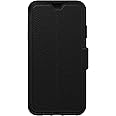 OtterBox Strada Case for iPhone Xs Max, Shockproof, Drop proof, Premium Leather Protective Folio with Two Card Holders, 3x Tested to Military Standard, Black