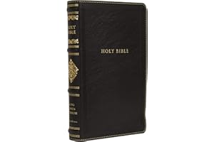 KJV, Personal Size Reference Bible, Sovereign Collection, Leathersoft, Black, Red Letter, Comfort Print: Holy Bible, King James Version