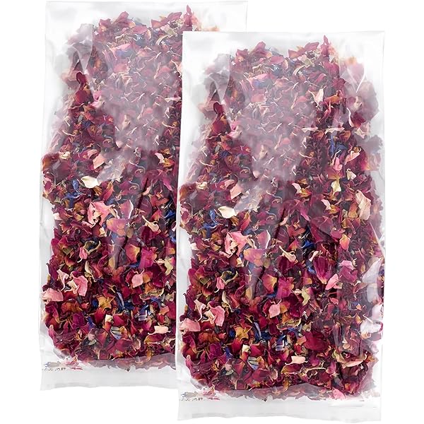 Petali Di Rosa Naturali 150g - Per Matrimoni, Decorazioni, Bomboniere E Bagno Relax, Colore Rosa - Foto 10