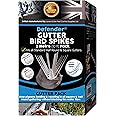 Defender Bird Spikes | Gutter Spikes Pack for Seagulls & Pigeons | Install Guide | 3 Metre