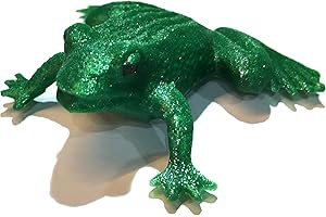 AllCachedUp Green Frog Geocache Geocaching Frog Container - Life Sized Green Frog RTH