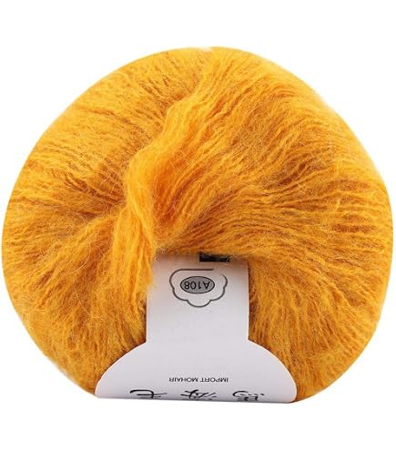 Manos Del Uruguay Cabrito Garn – Handgefärbtes Mohair-Spitzengarn, 25 G, Farbe: Wildflowers