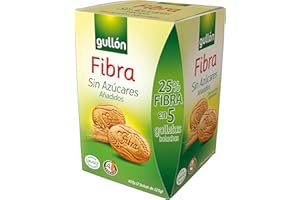 Gullón Galleta Fibra sin Azúcar, 450g