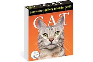 WORKMAN CALENDARS Cat Page-A-Day® Gallery Calendar 2025: A Delightful Gallery of Cats for Your Desktop