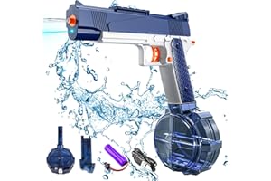 DAZZTIME Potente Pistola de Agua Eléctrica,Pistola de Agua para Niños,Juguetes de Piscina,Alta Capacidad,Summer Pool Beach Party Toys,para Niños Adultos