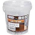 CONNEX B30120 Roofing Nails in Bucket 2,8x16, Multicoloured, 2,8 x 16 mm (1200 g)