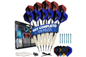 DartPro - L'originale – Bersaglio elettronico – Bersaglio con 6 freccette [utilizzabile senza fili] – Innovativo distributore automatico con 65 varianti – freccette per 1-8 giocatori