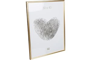 Deknudt Frames S011A4 Cadre Photo Résine Doré 30 x 40 cm