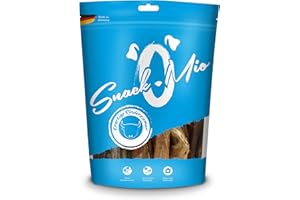 SnackOMio Venandi Animal Croccante Lombo di Bovino - Mastica Premium per Cani, 10 Pezzi - 100 g