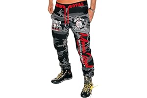 Jaylvis Herren Jogginghose lang Baumwolle Sweatpants H.512