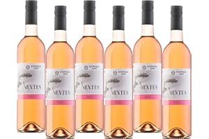 LIAKAI VENTUS Roséwein Qualitätswein 2021, von Hand gelesener trockener Wein (6 x 0.75 l)