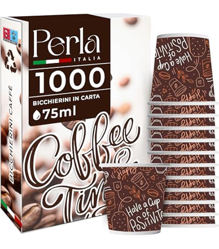 200 Bicchierini Caffè In Carta 65 Ml - Riciclabili, Monouso, Per Asporto Bevande Calde - Foto 6