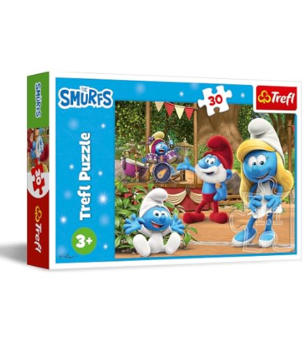 Clementoni - Puzzle Enfant 3X48 Pièces Smurfs Puffi-Fabriqué en Italie, 25792 Clementoni - Puzzle Enfant 3X48 Pièces Smurfs Puffi-Fabriqué en Italie, 25792