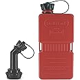 FuelFriend®-PLUS - jerrycan 1.5 liters + Outlet Pipe lockable - perfect for motorcycles, cars and more